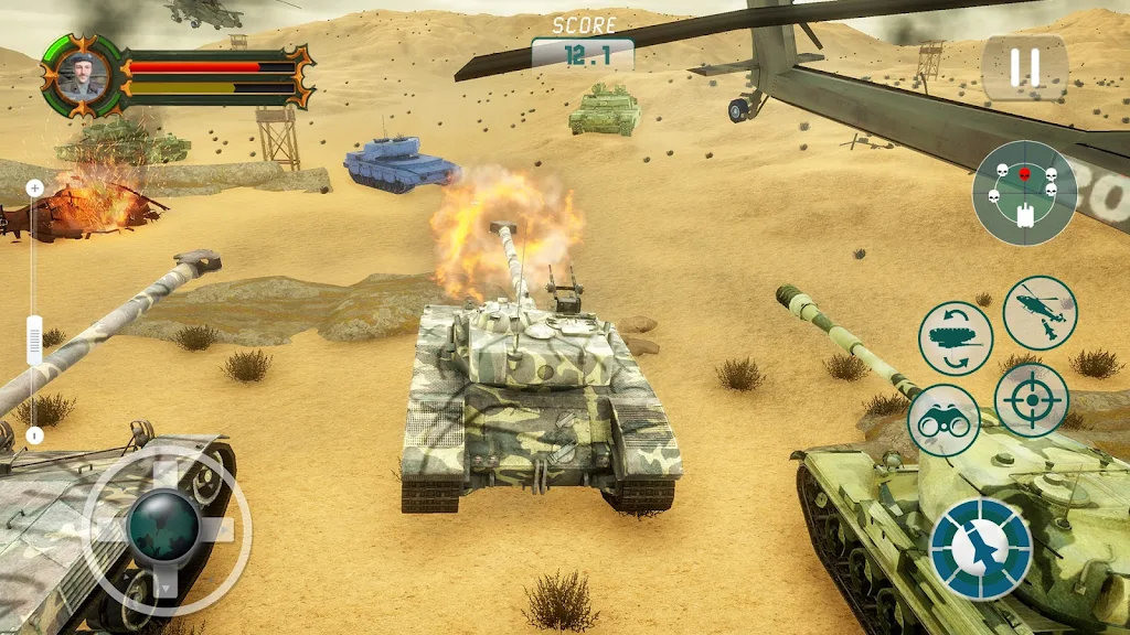 Army Tank Games Offline 3d Screenshot1