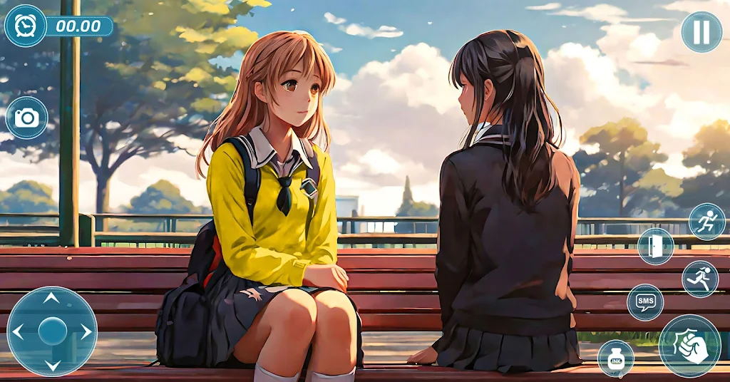School Simulator Anime Girl 3D Screenshot4