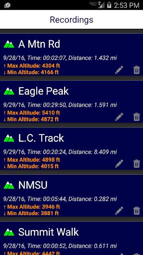 Altimeter & Altitude Widget Screenshot4