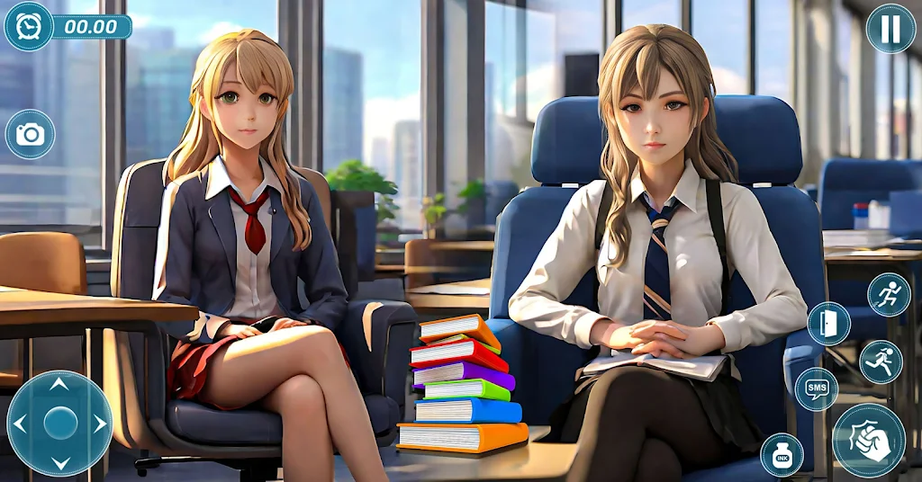 School Simulator Anime Girl 3D Screenshot3