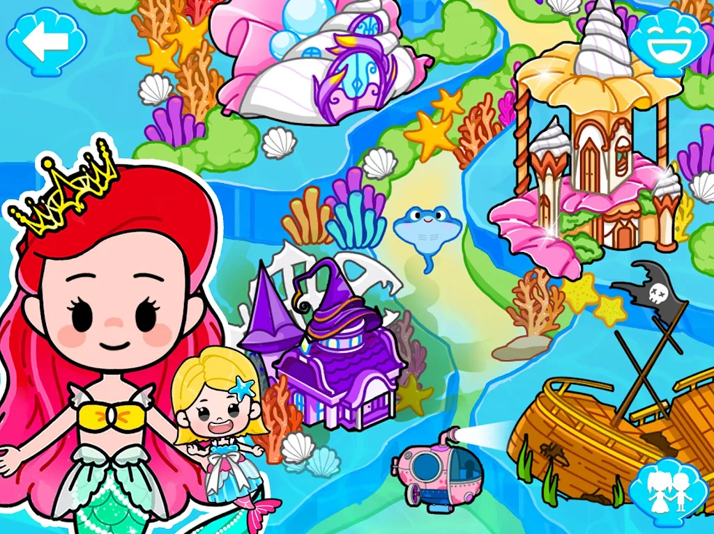 Princess Town: Mermaid Games Screenshot4