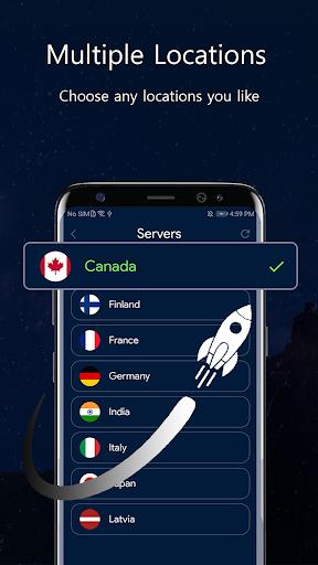 ODE VPN - Fast Secure VPN App Screenshot3