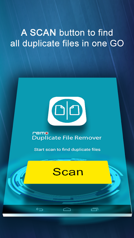 Remo Duplicate File Remover Screenshot1