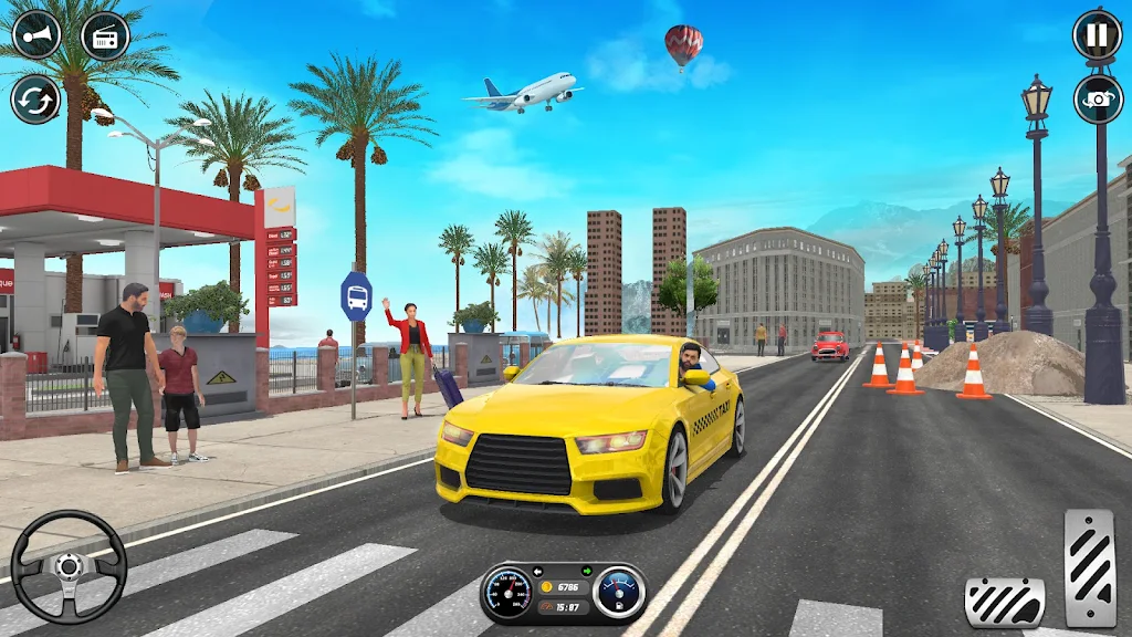 Taxi Driver 3D Driving Games Screenshot1