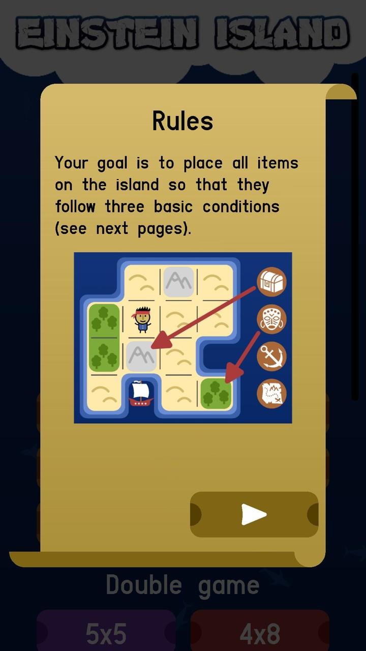 Einstein Riddle Island Puzzle Screenshot2