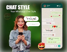 Chat Style for WhatsApp :Fonts Screenshot1