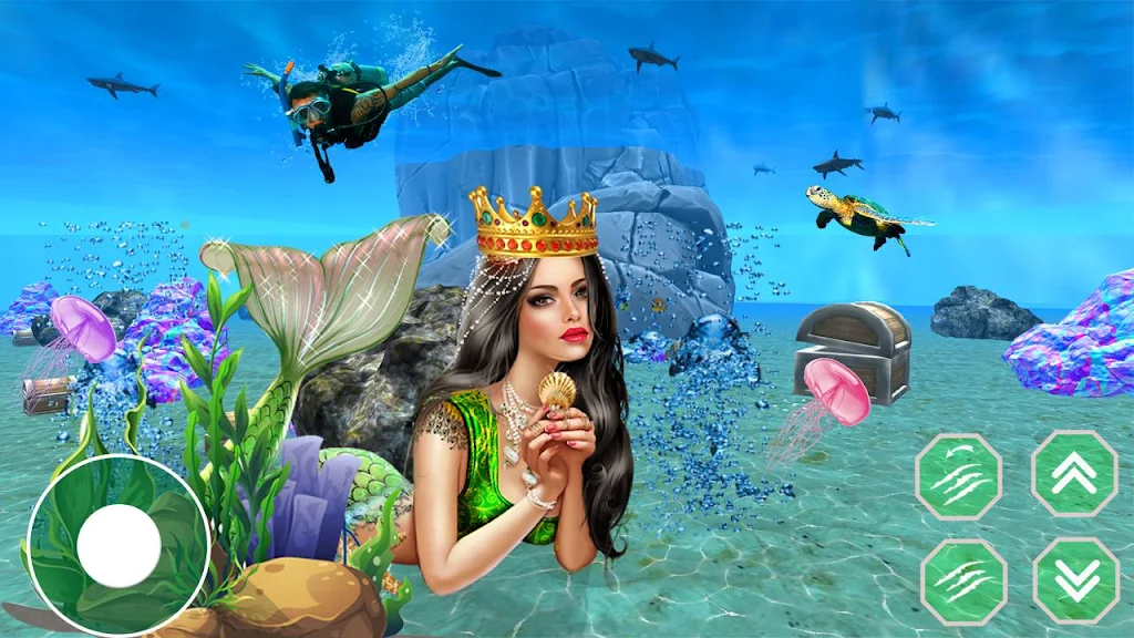 Mermaid Princess simulator 3D Screenshot2