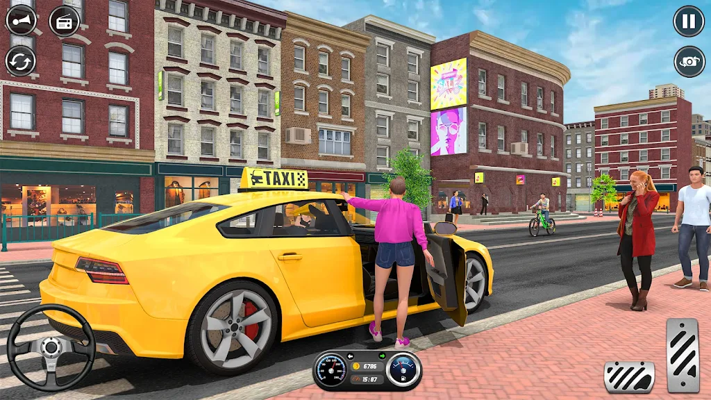 Taxi Driver 3D Driving Games Screenshot2