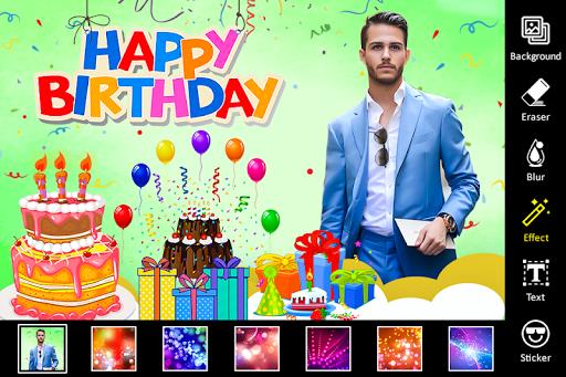 Birthday Photo Editor Screenshot4