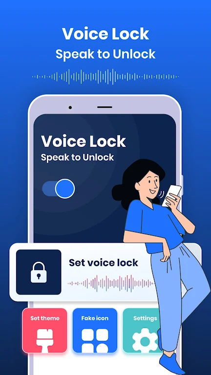 Voice Lock : Speak to Unlock Screenshot1