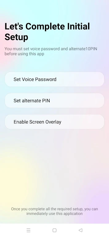 Voice Lock: Unlock Screen Lock Screenshot3