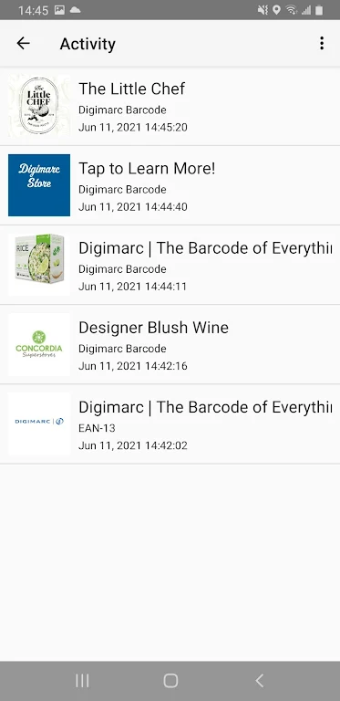 Digimarc Discover Screenshot2