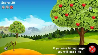 Apple Shooter:Slingshot Games Screenshot2