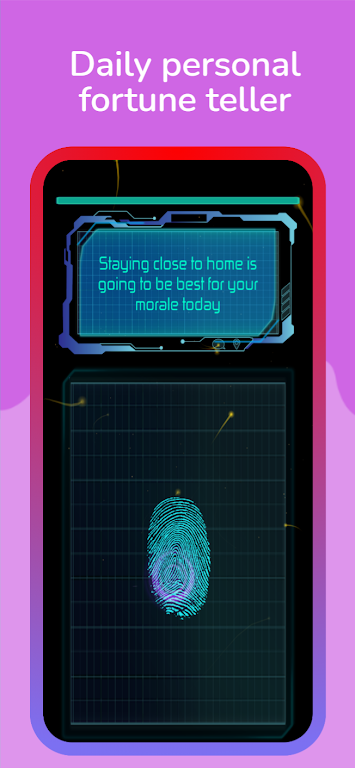 Real Fingerprint Fortune Test Screenshot1