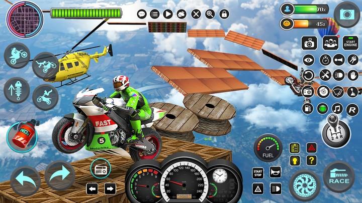 Mega Ramp Bike Stunts Games 3D Screenshot3