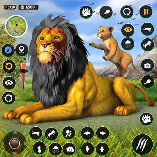 Lion Games 3D: Jungle King Sim Screenshot1