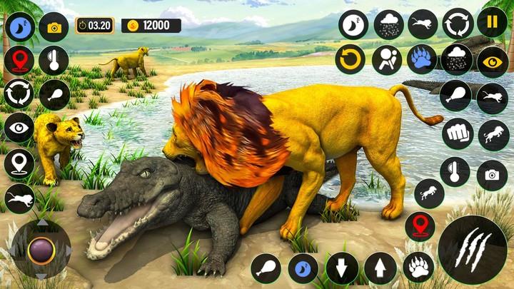 Lion Games 3D: Jungle King Sim Screenshot3