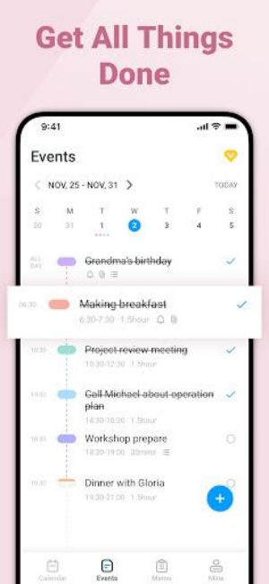 Calendar Planner - Agenda App Screenshot3