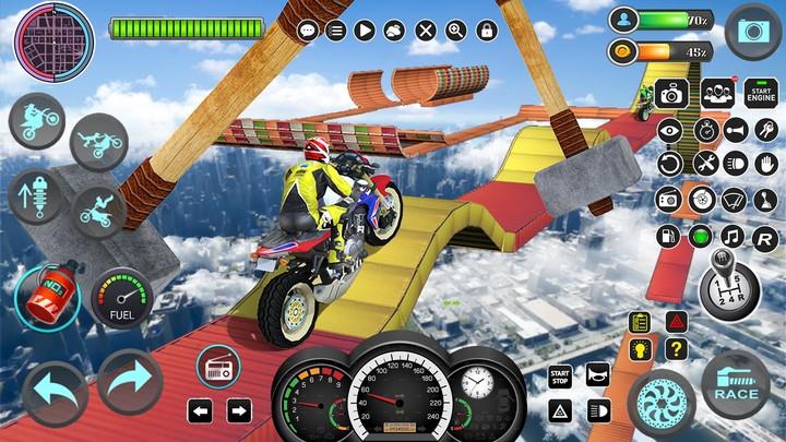 Mega Ramp Bike Stunts Games 3D Screenshot4