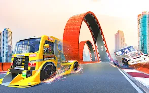 Extreme GT Truck Stunts Tracks Screenshot4