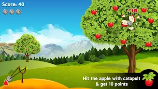 Apple Shooter:Slingshot Games Screenshot1