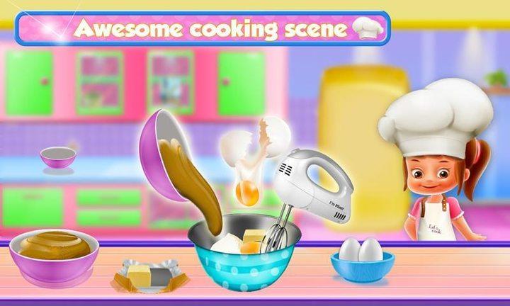 Sweet Desserts Girls Cake Game Screenshot2