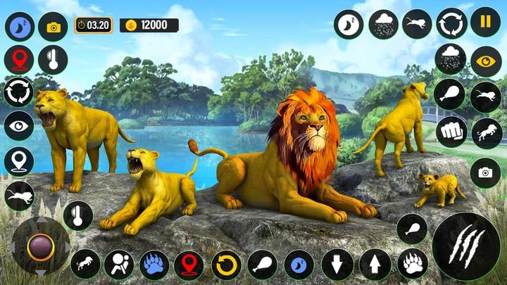 Lion Games 3D: Jungle King Sim Screenshot2