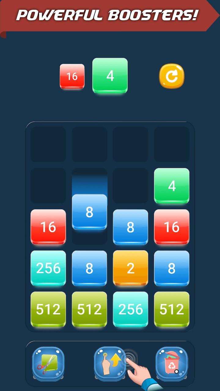 Drop Merge Blocks: 2048 Puzzle Screenshot3