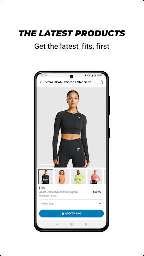 Gymshark Sports Clothing Store Screenshot2