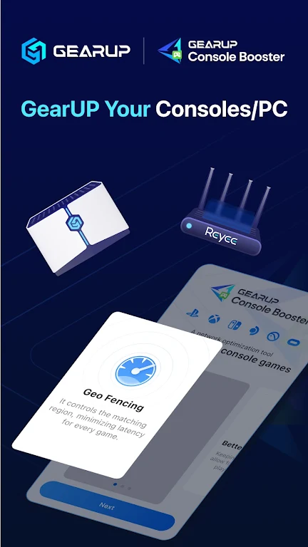GearUP Console Booster Screenshot1