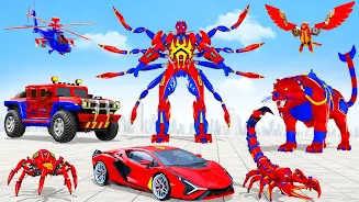 Spider Robot: Robot Car Games Screenshot5