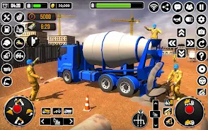 City Heavy Excavator Crane 3D Screenshot3