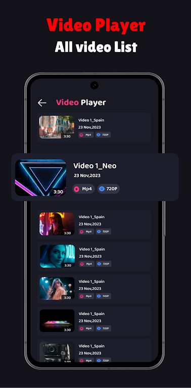 Video player - Media Player Screenshot4