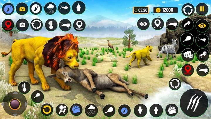 Lion Games 3D: Jungle King Sim Screenshot5