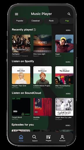 Music Player & MP3 Player App Screenshot2