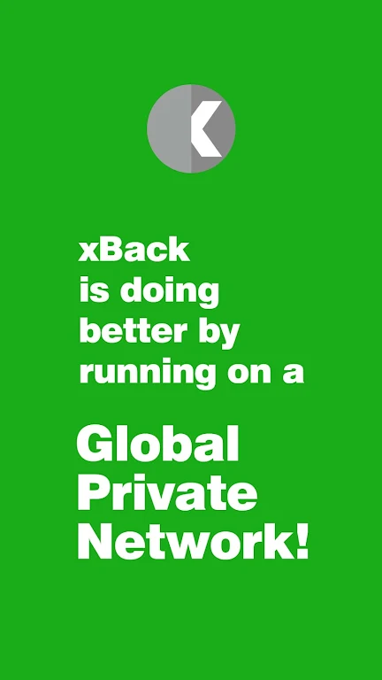 xBack-The next generation VPN Screenshot2