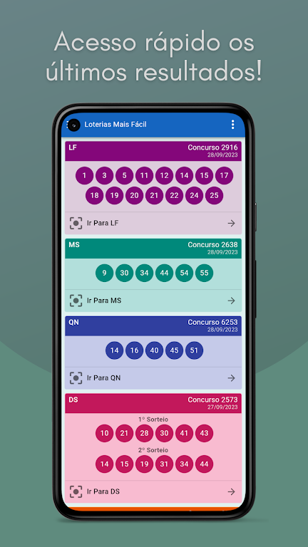 Loterias Mais Fácil Screenshot2