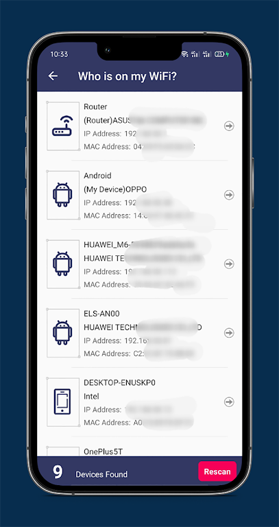 Detect WiFi: Who is on my WiFi Screenshot2