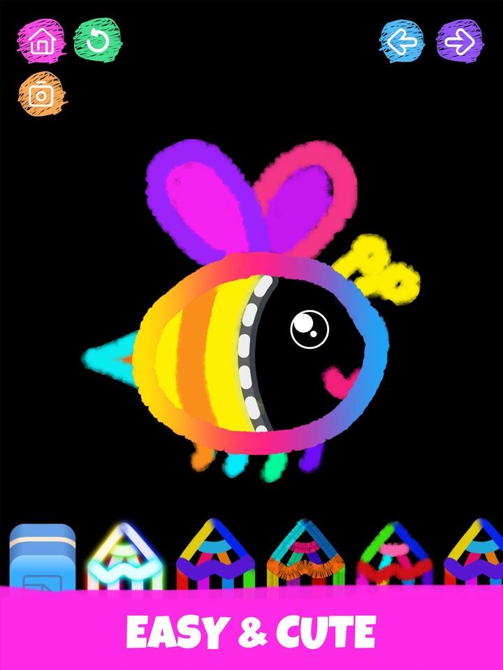 Doodle Drawing Coloring Games Screenshot4