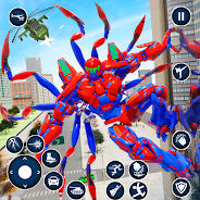 Spider Robot: Robot Car Games Screenshot1