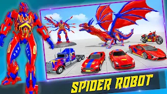 Spider Robot: Robot Car Games Screenshot2