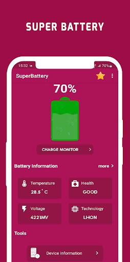 SuperBattery & Charge Monitor Screenshot1