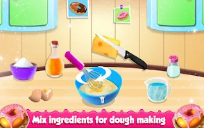 Donut Maker Girls Cooking Game Screenshot3