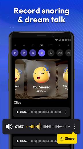 Sleep Tracker Free - Sleep Cycle Recorder Screenshot4
