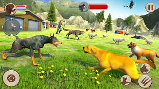 Dog Family Sim Animal Games Screenshot2