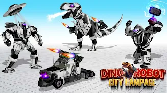 Dino Car Robot Transform Games Screenshot5