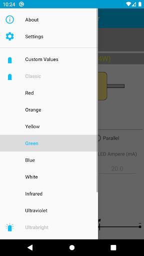 LED Resistor Calculator Screenshot3