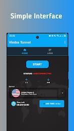 Vimba Tunnel - Fast VPN Screenshot1