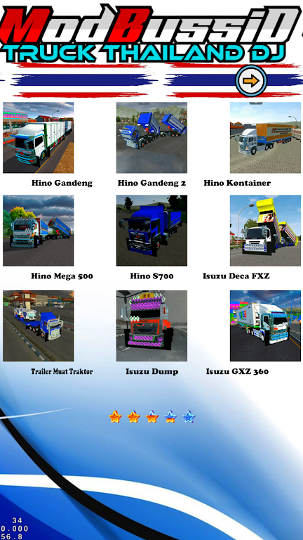 Mod Bussid Truck Thailand DJ Screenshot3