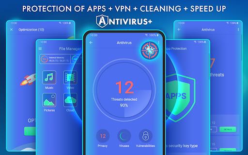 Antivirus - Cleaner + VPN Screenshot2